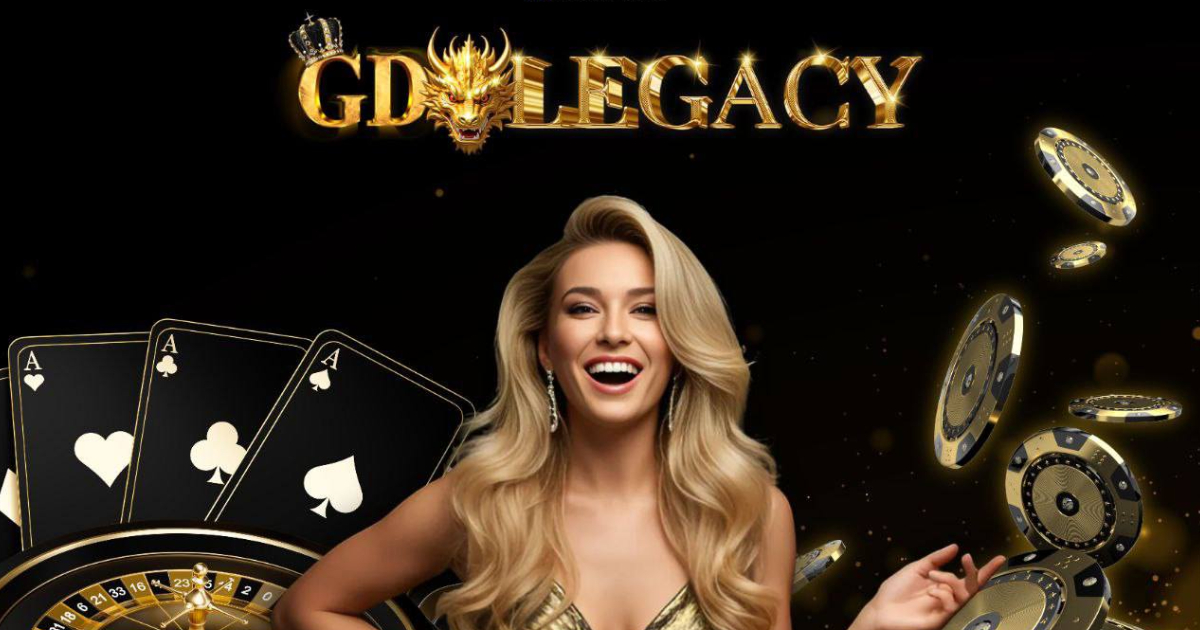Main banner of GDLegacy 77 GCash entertainment platform